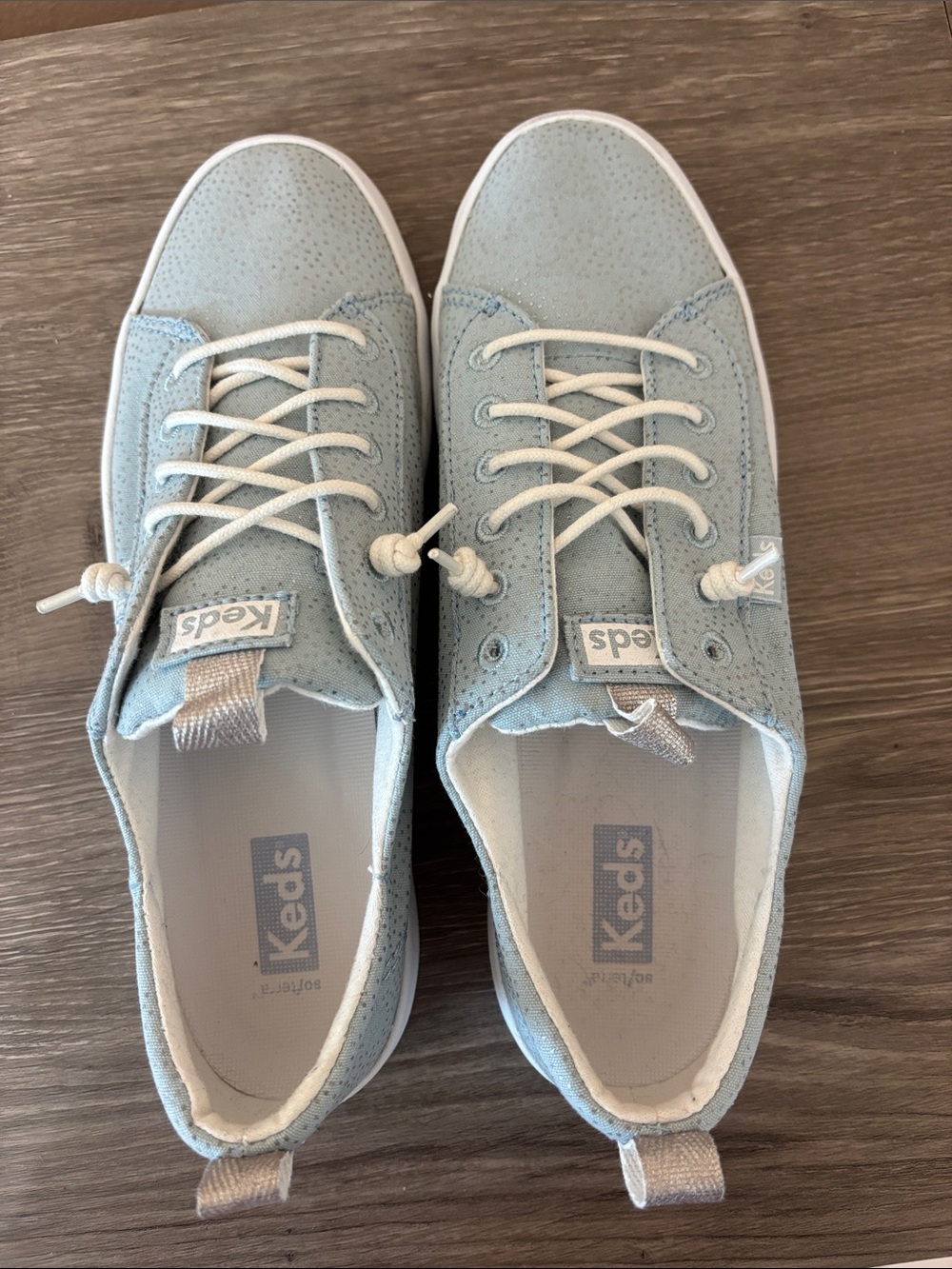 Keds Powder Blue Low-Top Sneakers Women’s size 7.5 - Picture 5 of 5